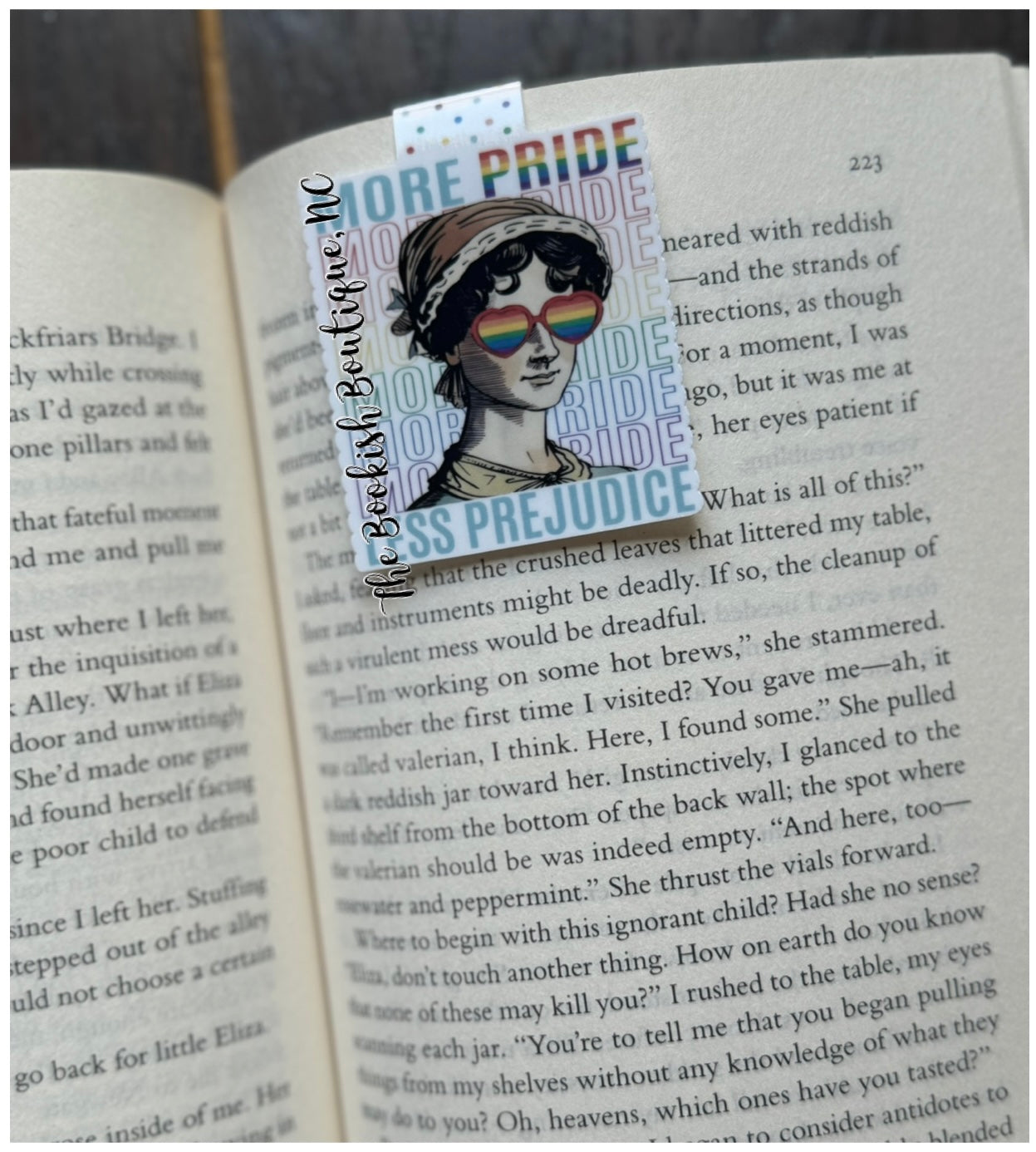Magnetic Bookmark-More Pride Less Prejudice