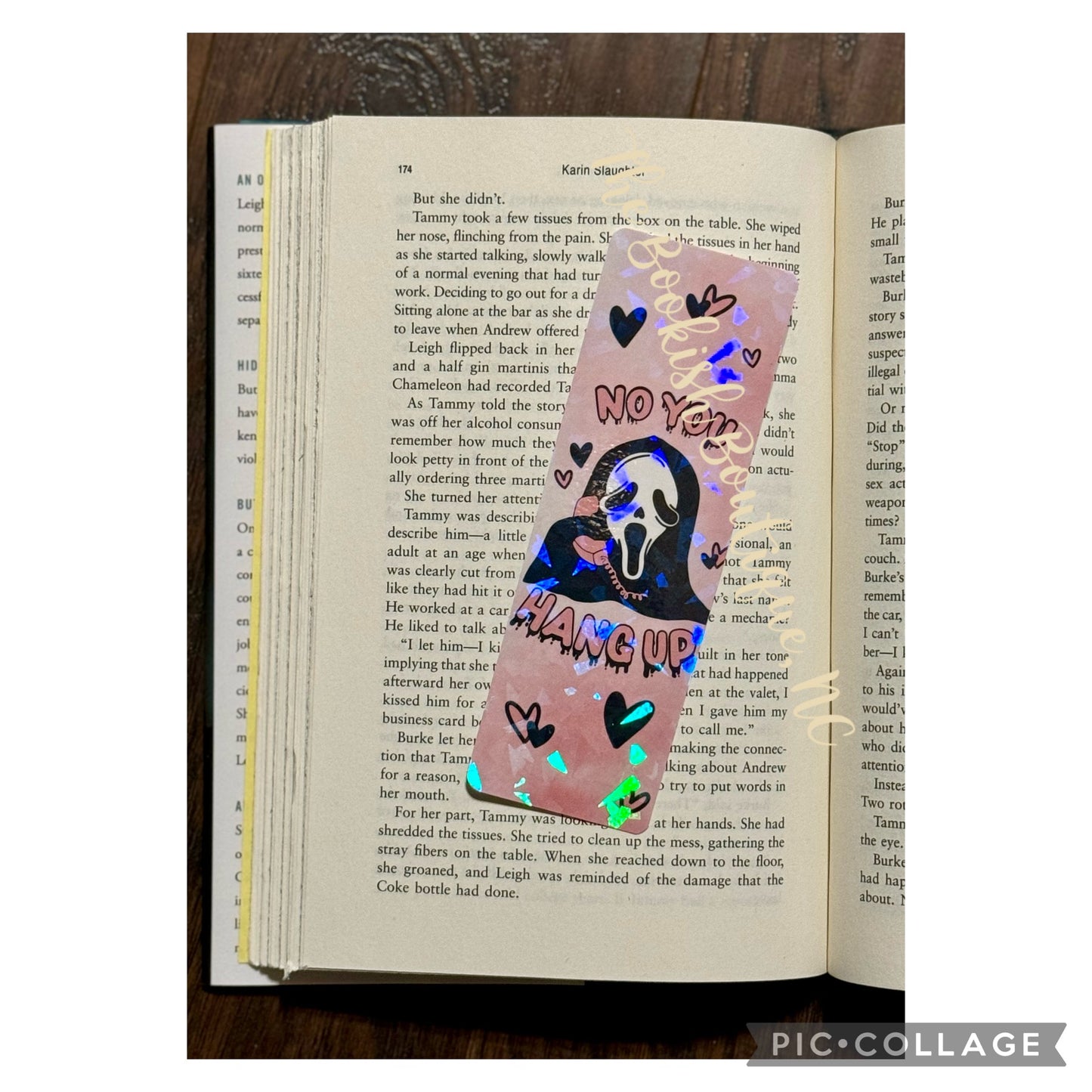 Standard Bookmark-No You Hang Up