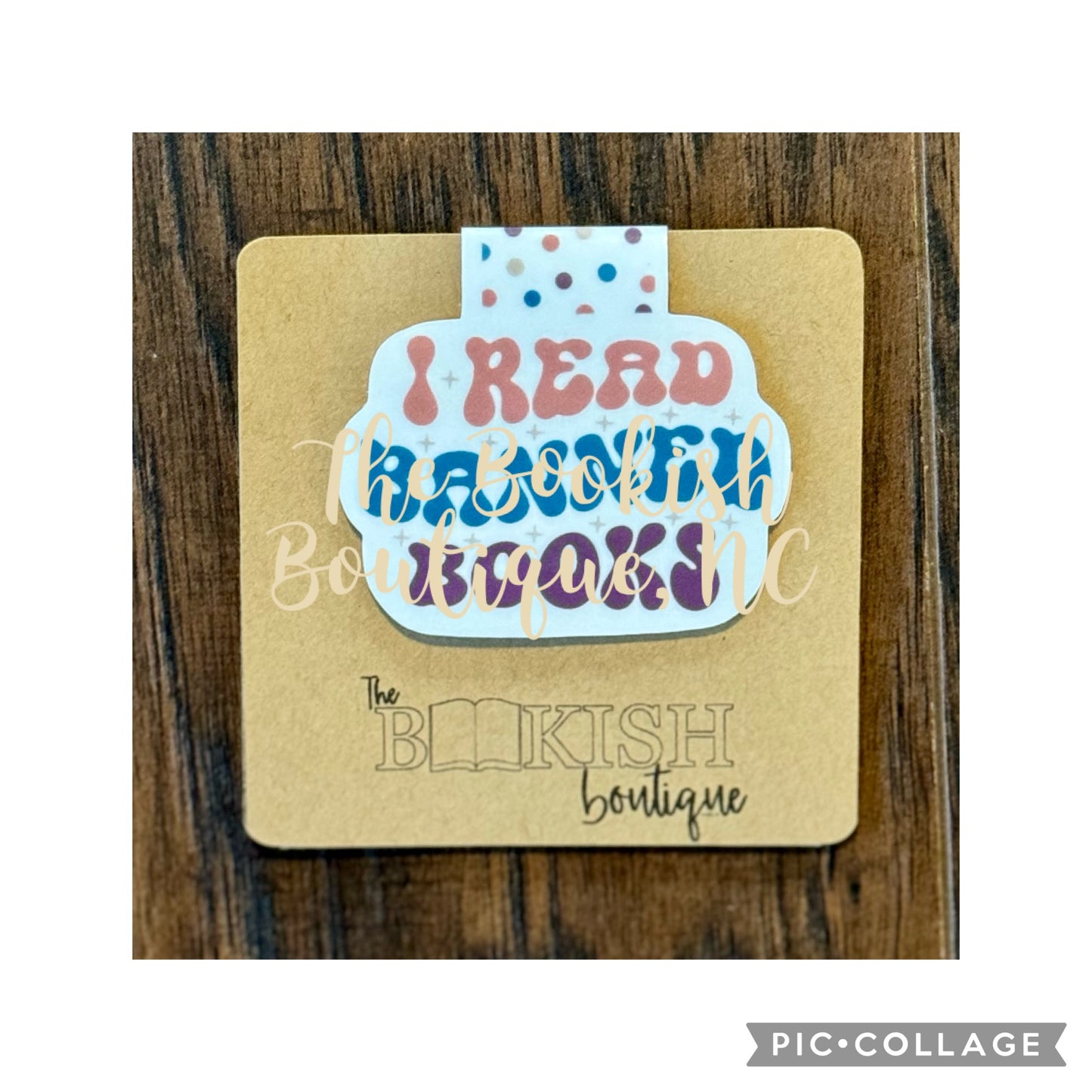 Magnetic Bookmark-I Read Banned Books