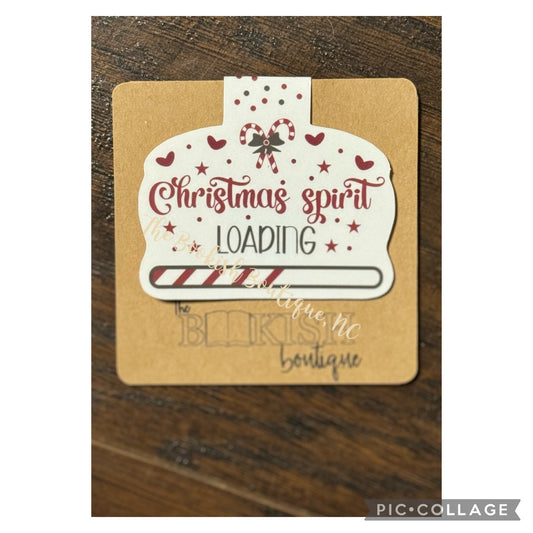 Magnetic Bookmark-Christmas Spirit Loading