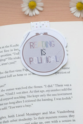 Magnetic Bookmark-Reading is Political