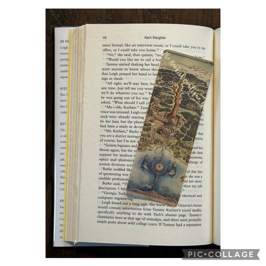 Standard Bookmark-Fantasy Map