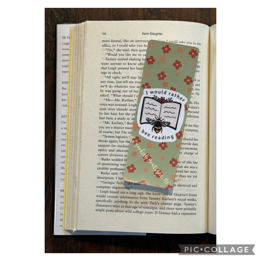 Standard Bookmark-Rather Bee Reading
