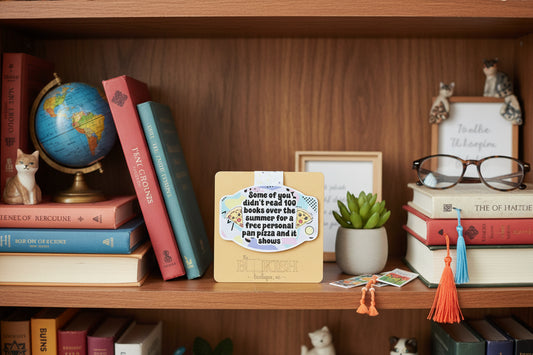 Magnetic Bookmark-Book It! Personal Pizza