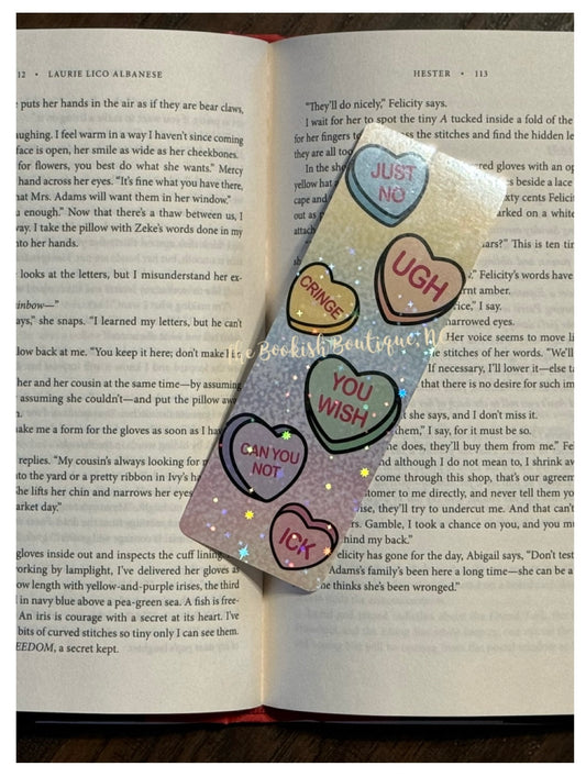 Standard Bookmark-Conversation Hearts