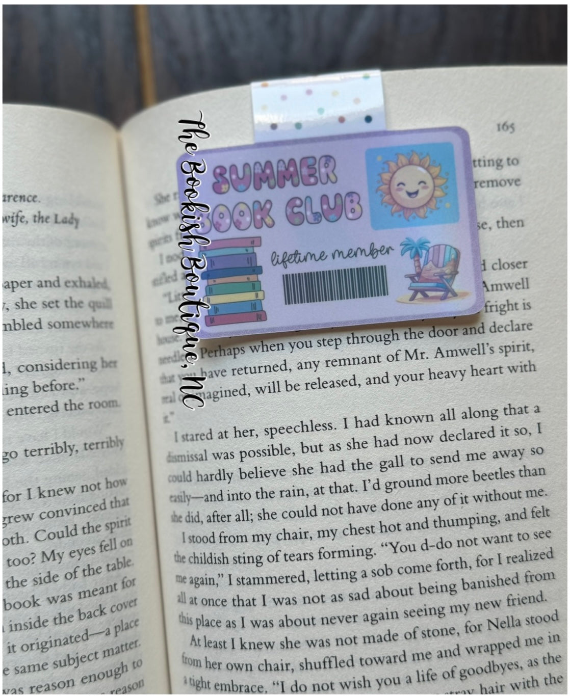 Magnetic Bookmark-Summer Book Club