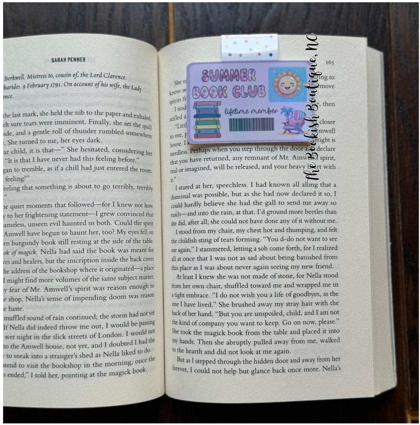 Magnetic Bookmark-Summer Book Club