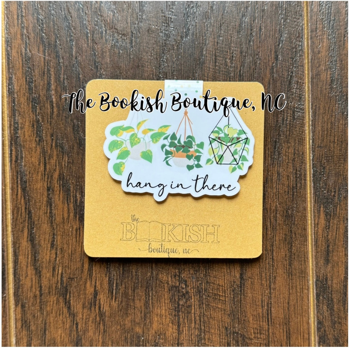 Magnetic Bookmark-Hang in There