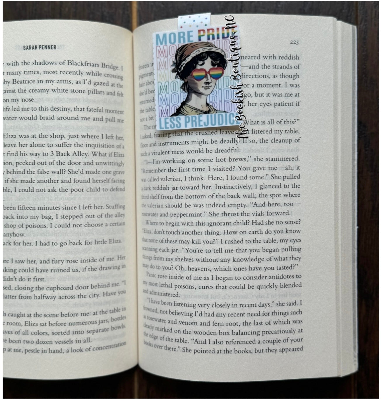 Magnetic Bookmark-More Pride Less Prejudice