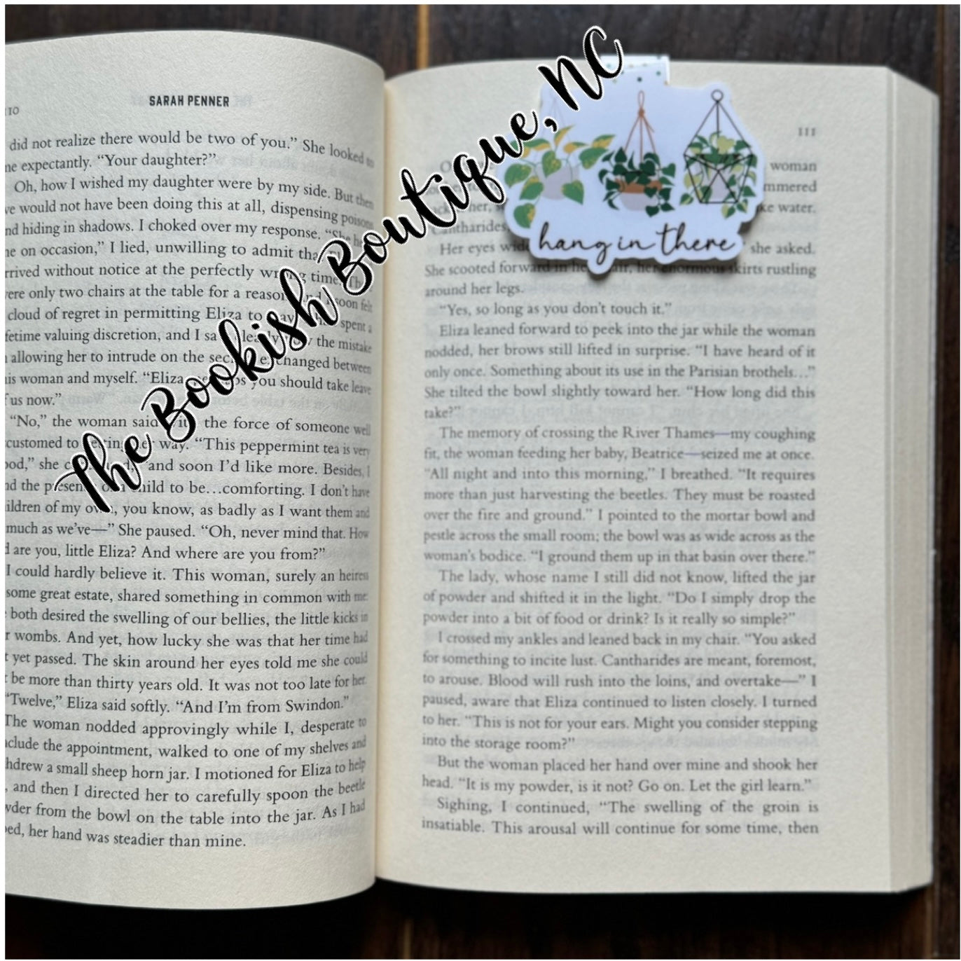 Magnetic Bookmark-Hang in There