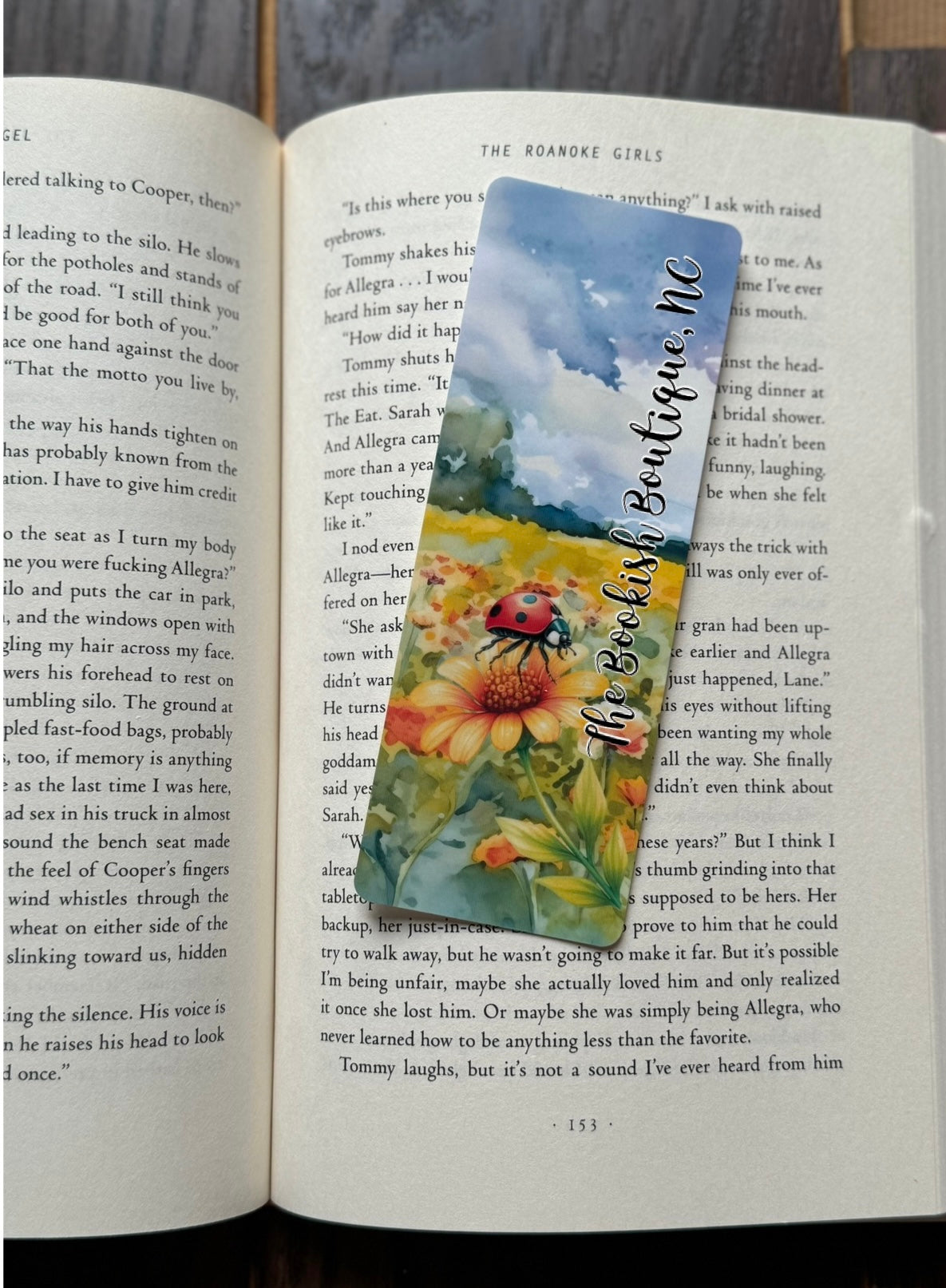 Standard Bookmark-BFF: Little Ladybug