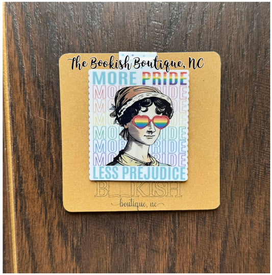 Magnetic Bookmark-More Pride Less Prejudice