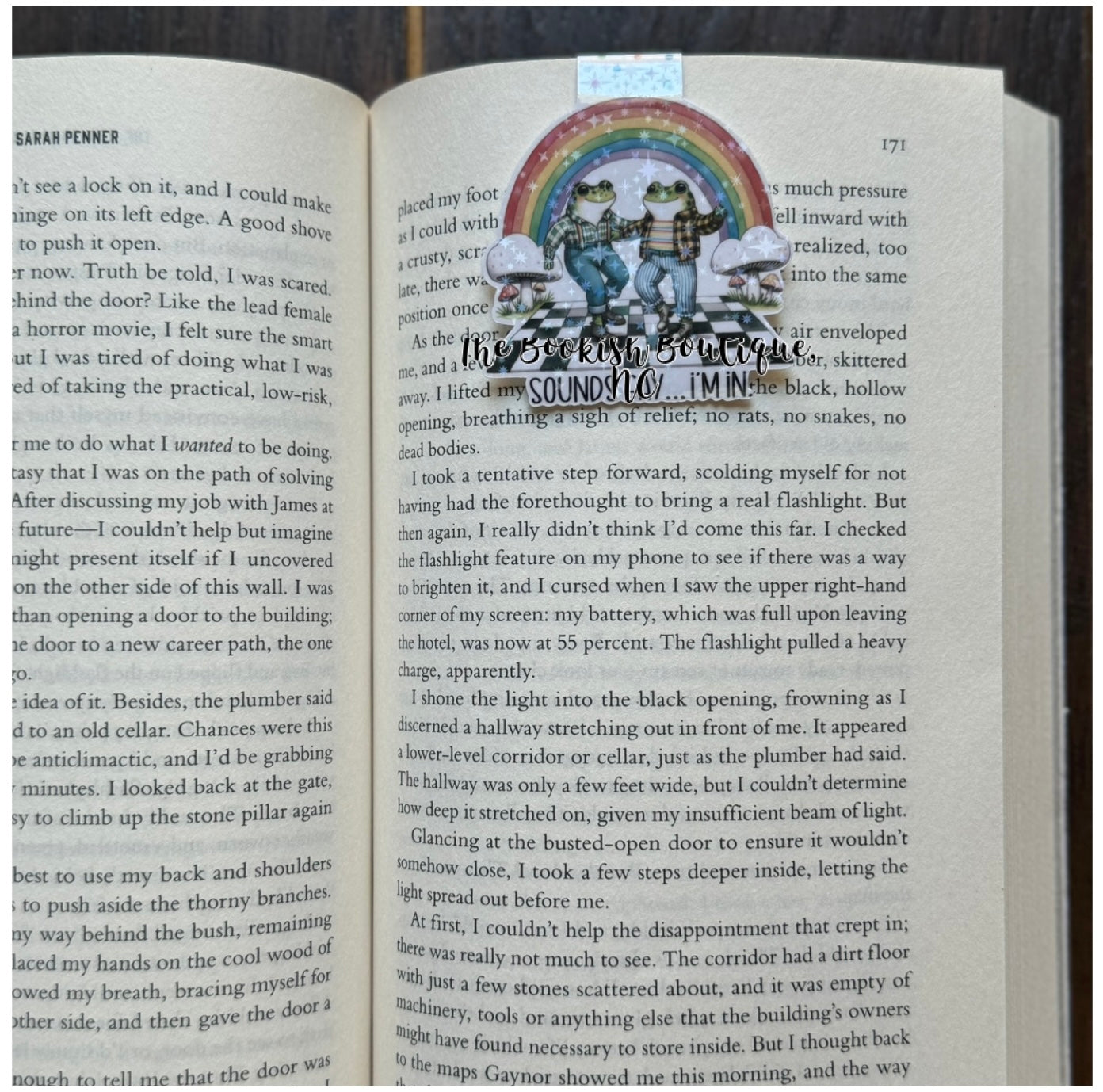 Magnetic Bookmark-Sounds Gay...I'm In