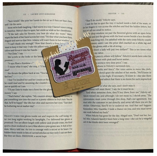 Magnetic Bookmark-Romance Reader Book Club
