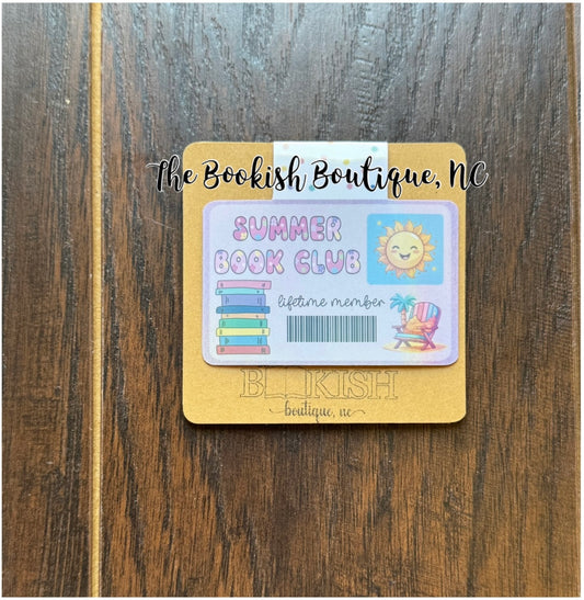 Magnetic Bookmark-Summer Book Club