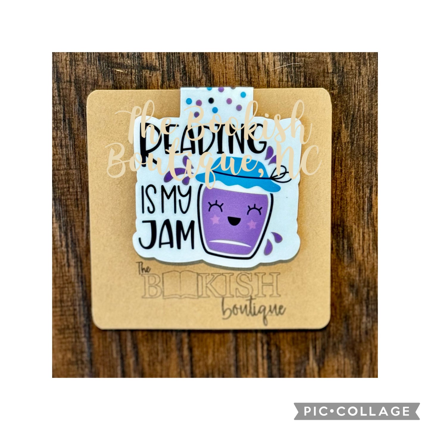 Magnetic Bookmark-Reading is my Jam