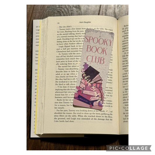 Standard Bookmark-Spooky Book Club