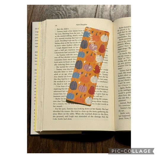 Standard Bookmark-Holographic Pumpkins