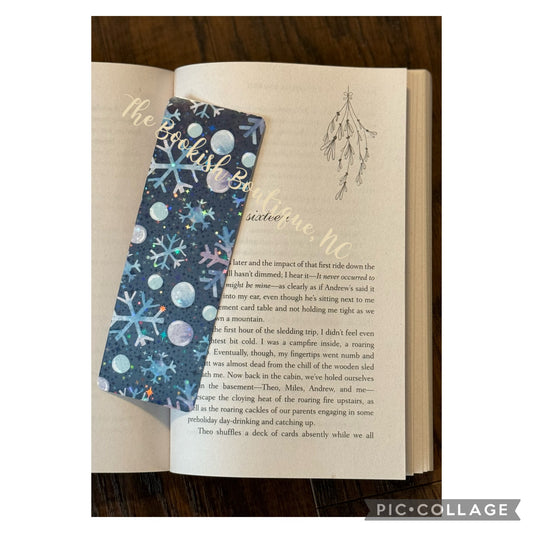 Standard Bookmark-Holographic Snowflakes