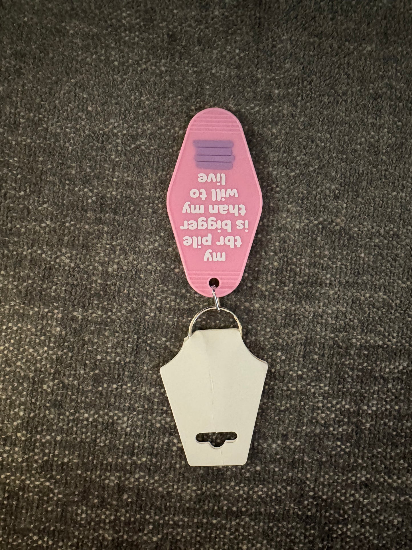 Motel Keychain