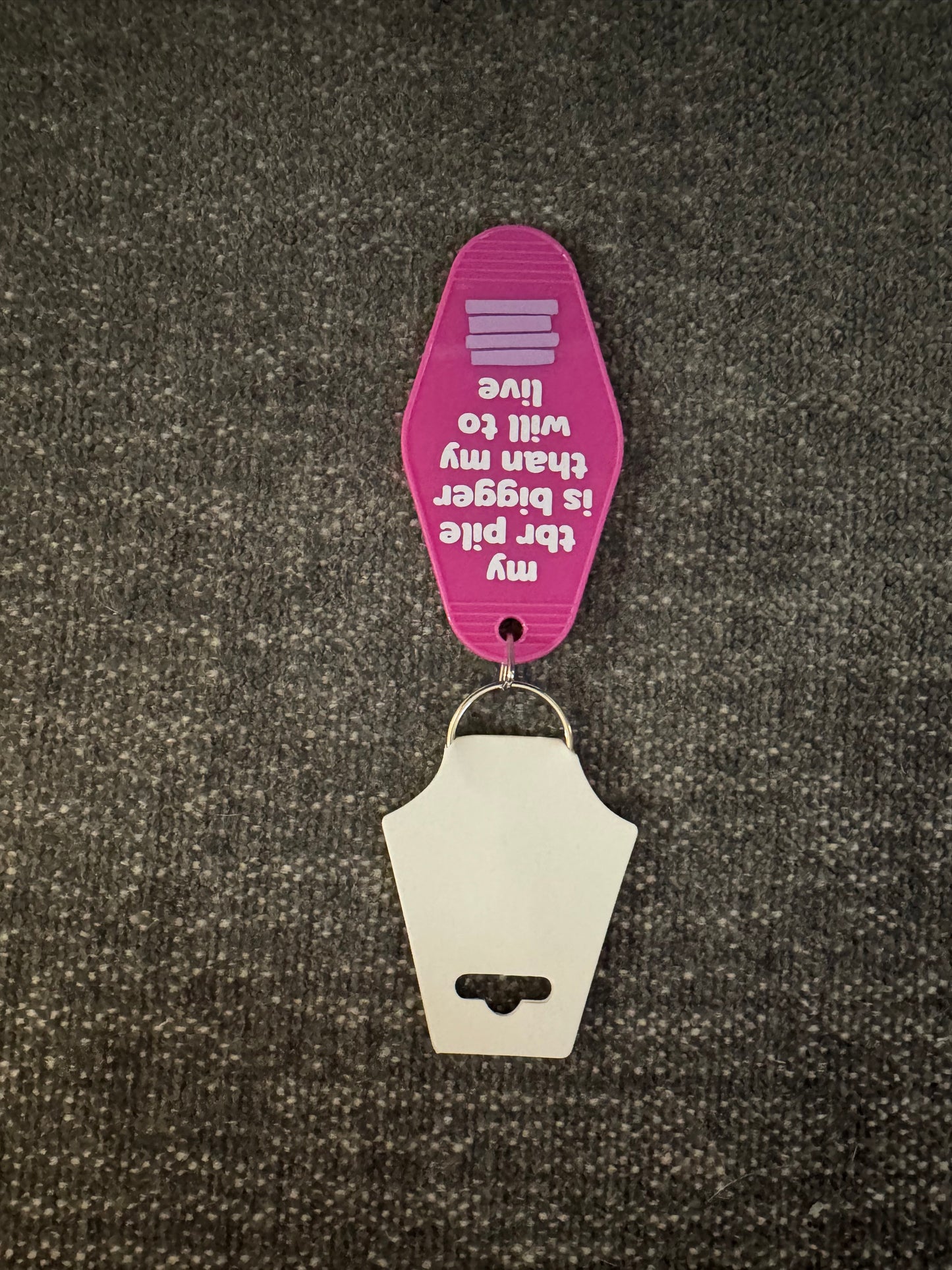 Motel Keychain