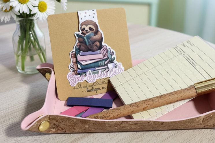 Magnetic Bookmark-Slow Reader Club