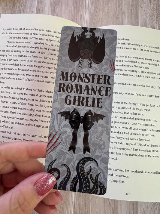 Standard Bookmark-Monster Romance Girlie