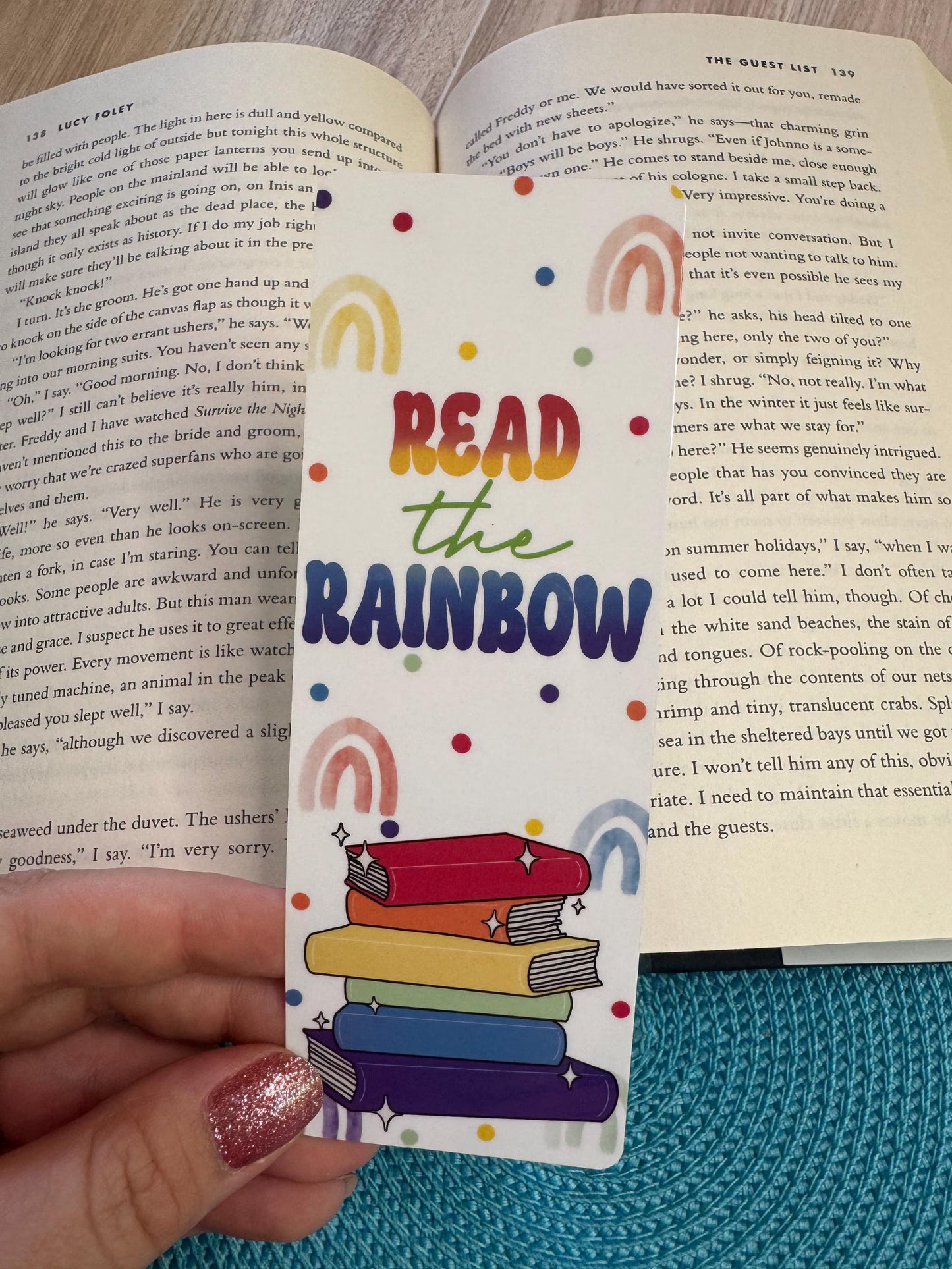 Standard Bookmark-Read the Rainbow