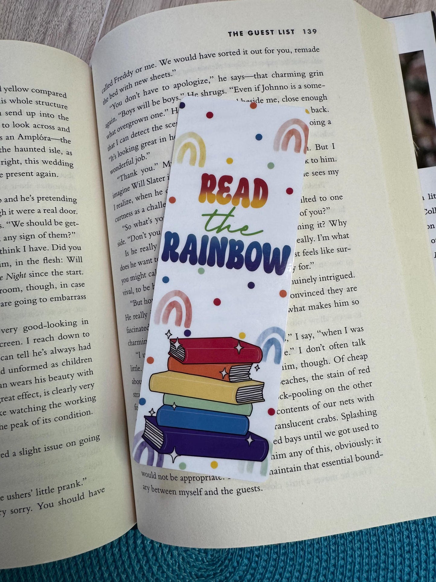 Standard Bookmark-Read the Rainbow